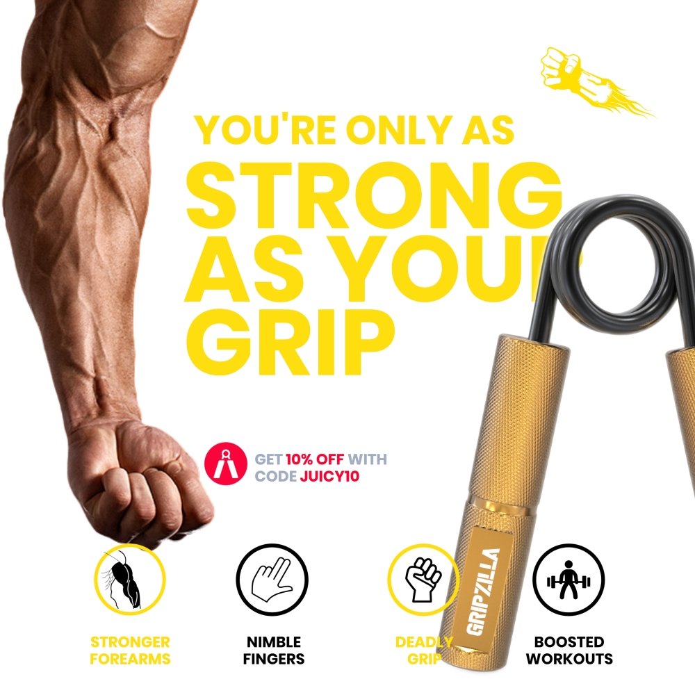 Gorilla Grips Hand Strength Grippers Box Set - Brand New