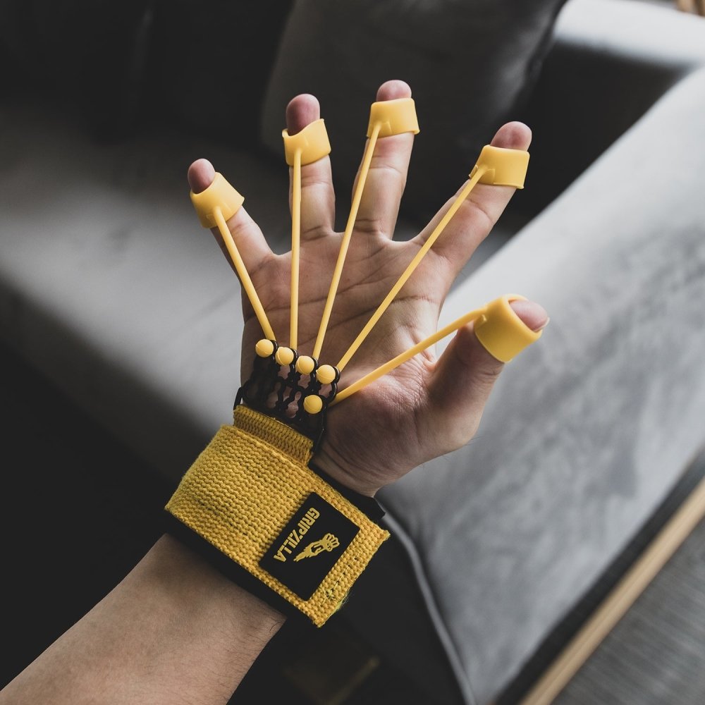 Finger Extensor Trainers - Gripzilla - The Best Grip and Forearm Strength Exercises, Arm Wrestling Tools, Hand Grippers to Improve Grip Strength