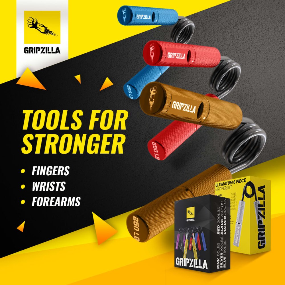 Grip Strength Is a Good Indicator of Longevity--Here Are 9 Hand Exercises to Keep Yours Strong - Gripzilla - The Best Grip and Forearm Strength Exercises, Arm Wrestling Tools, Hand Grippers to Improve Grip Strength