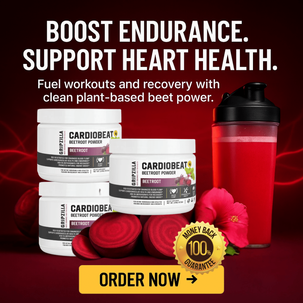 Beetroot Powder - Gripzilla - The Best Grip and Forearm Strength Exercises, Arm Wrestling Tools, Hand Grippers to Improve Grip Strength