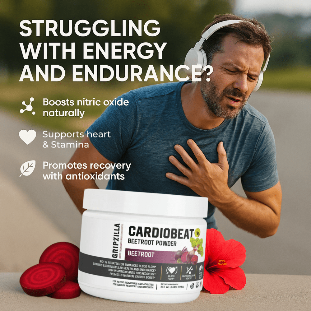 Beetroot Powder - Gripzilla - The Best Grip and Forearm Strength Exercises, Arm Wrestling Tools, Hand Grippers to Improve Grip Strength