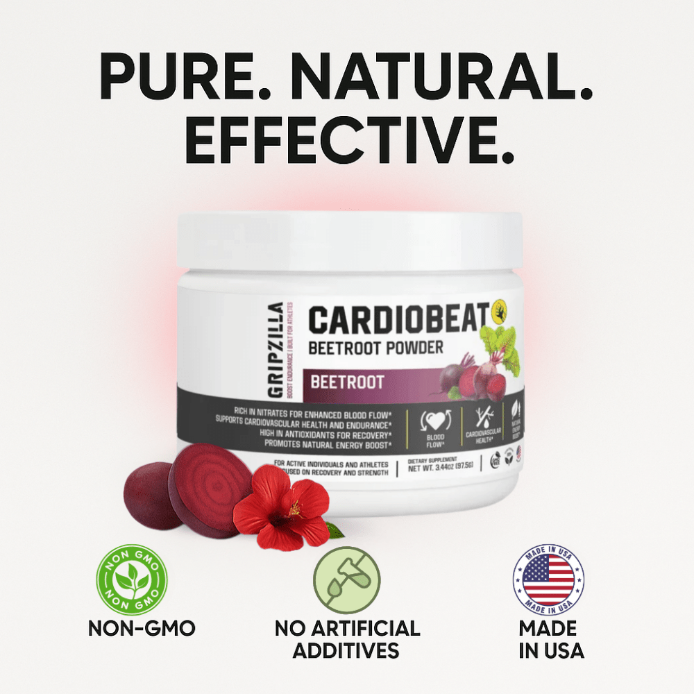 Beetroot Powder - Gripzilla - The Best Grip and Forearm Strength Exercises, Arm Wrestling Tools, Hand Grippers to Improve Grip Strength