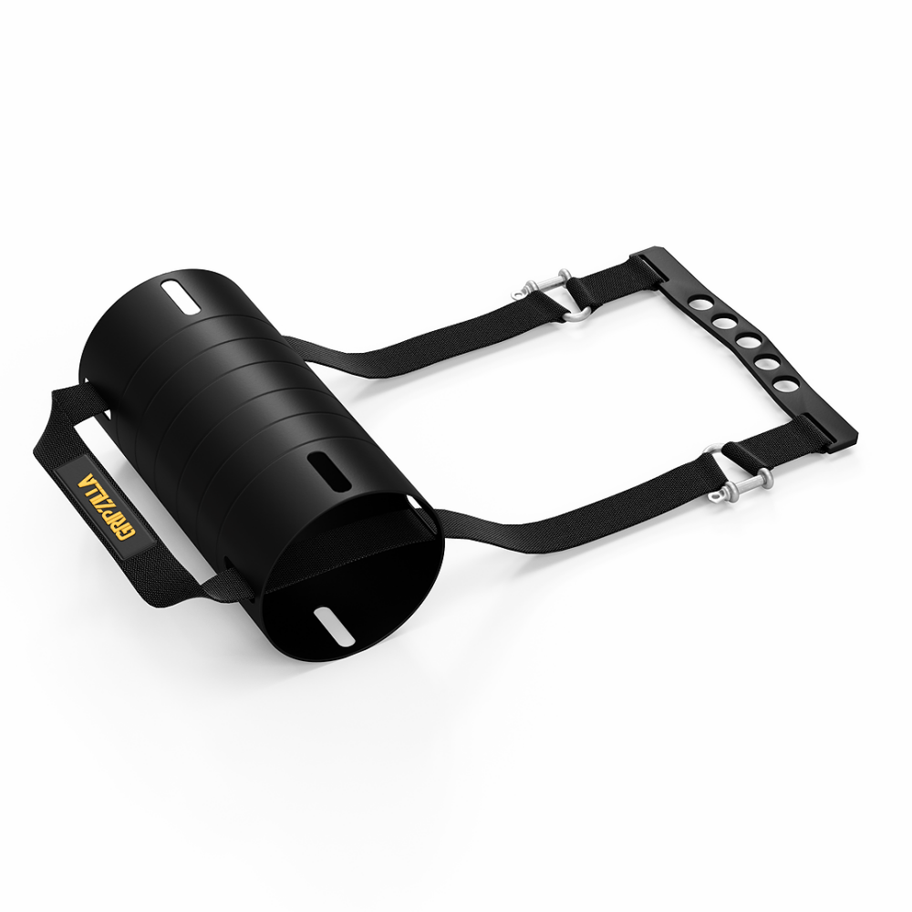 Cupping Handle - 80mm - Gripzilla - The Best Grip and Forearm Strength Exercises, Arm Wrestling Tools, Hand Grippers to Improve Grip Strength