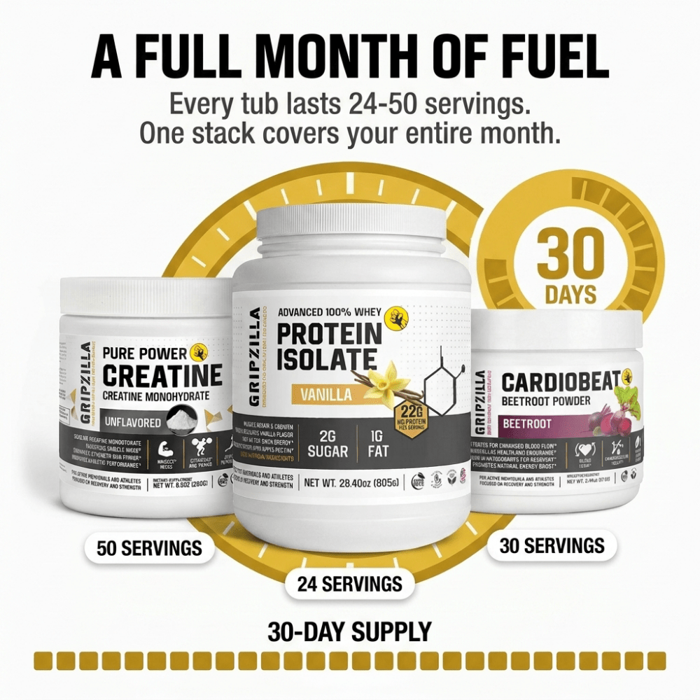 Forearm Fuel Stack - Gripzilla - The Best Grip and Forearm Strength Exercises, Arm Wrestling Tools, Hand Grippers to Improve Grip Strength