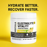 Hydration Powder (Lemonade) - Gripzilla - The Best Grip and Forearm Strength Exercises, Arm Wrestling Tools, Hand Grippers to Improve Grip Strength