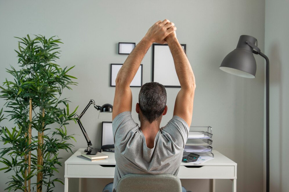7 Quick At-Work Stretches To Relieve Workday Tension - Gripzilla - The Best Grip and Forearm Strength Exercises, Arm Wrestling Tools, Hand Grippers to Improve Grip Strength
