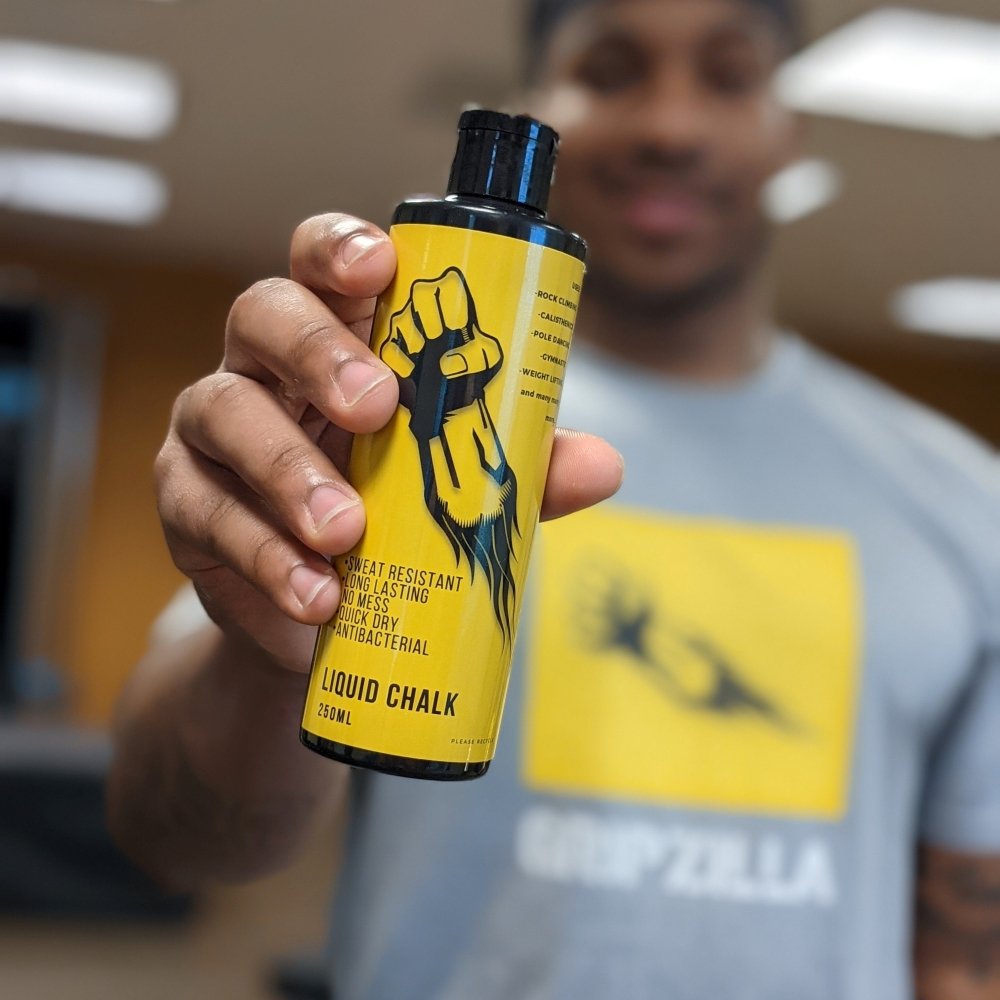 Gripzilla Liquid Chalk: No Mess, No Dust, Serious Grip - Gripzilla - The Best Grip and Forearm Strength Exercises, Arm Wrestling Tools, Hand Grippers to Improve Grip Strength