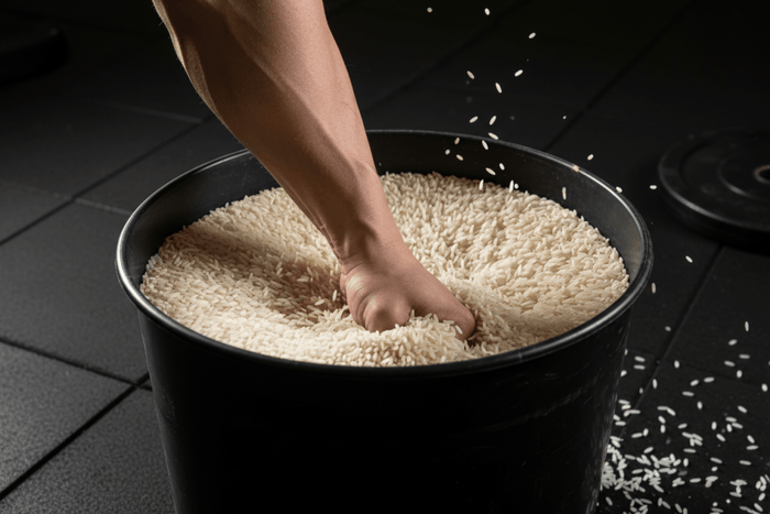 Rice Bucket Forearm Workout Elites Don't Want You Knowing