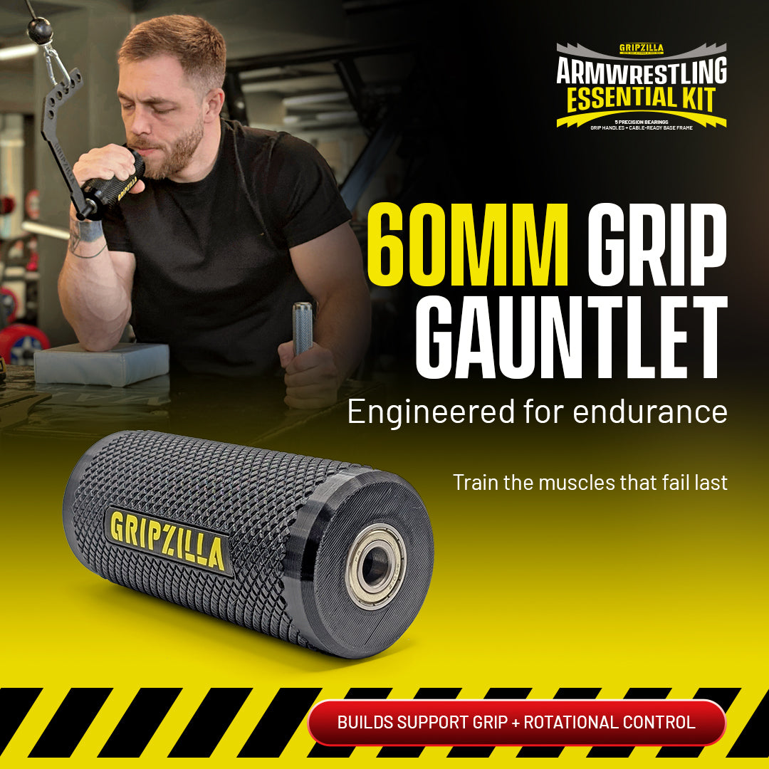 Gripzilla Arm Wrestling Training Kit for Solo Practice