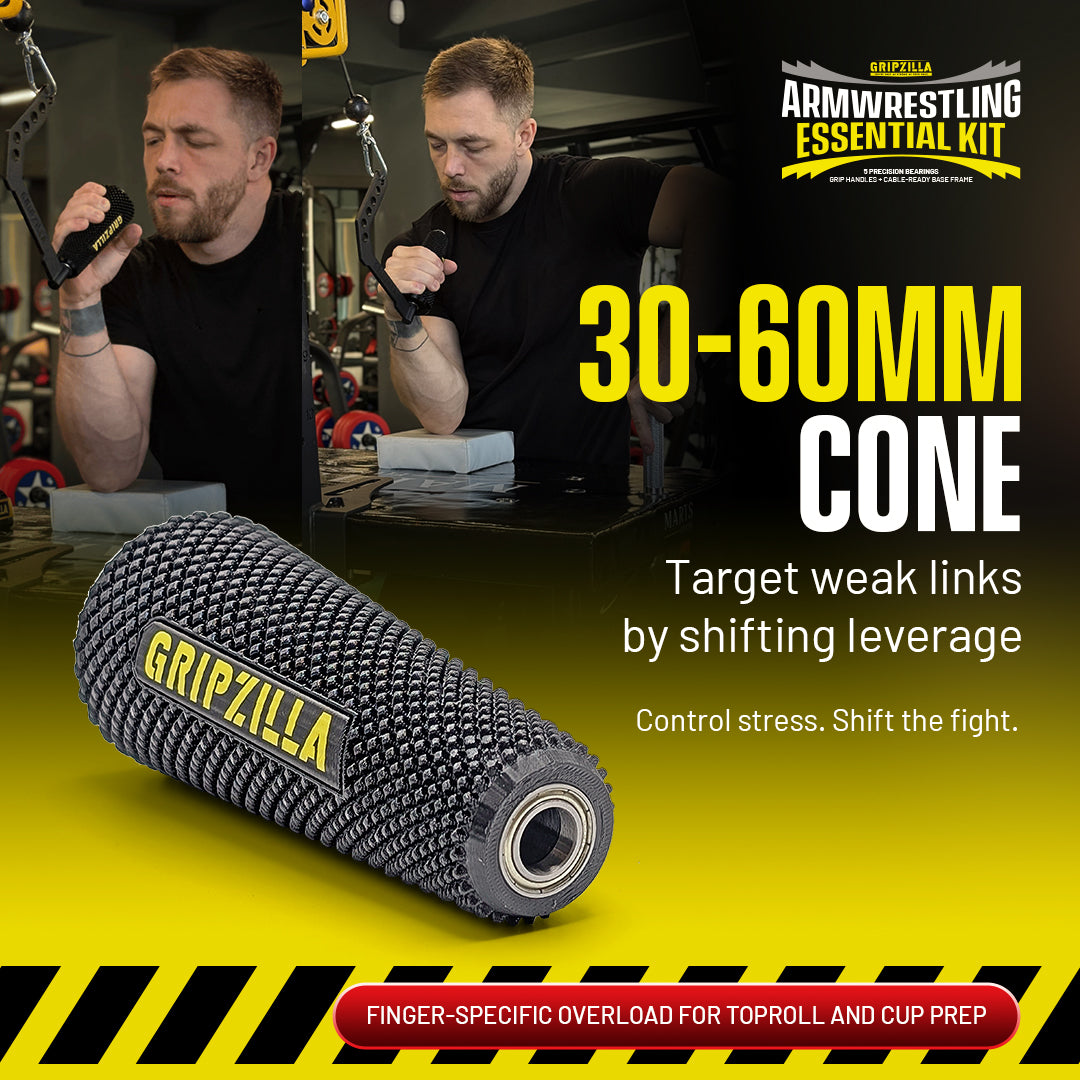 Gripzilla Arm Wrestling Training Kit for Solo Practice