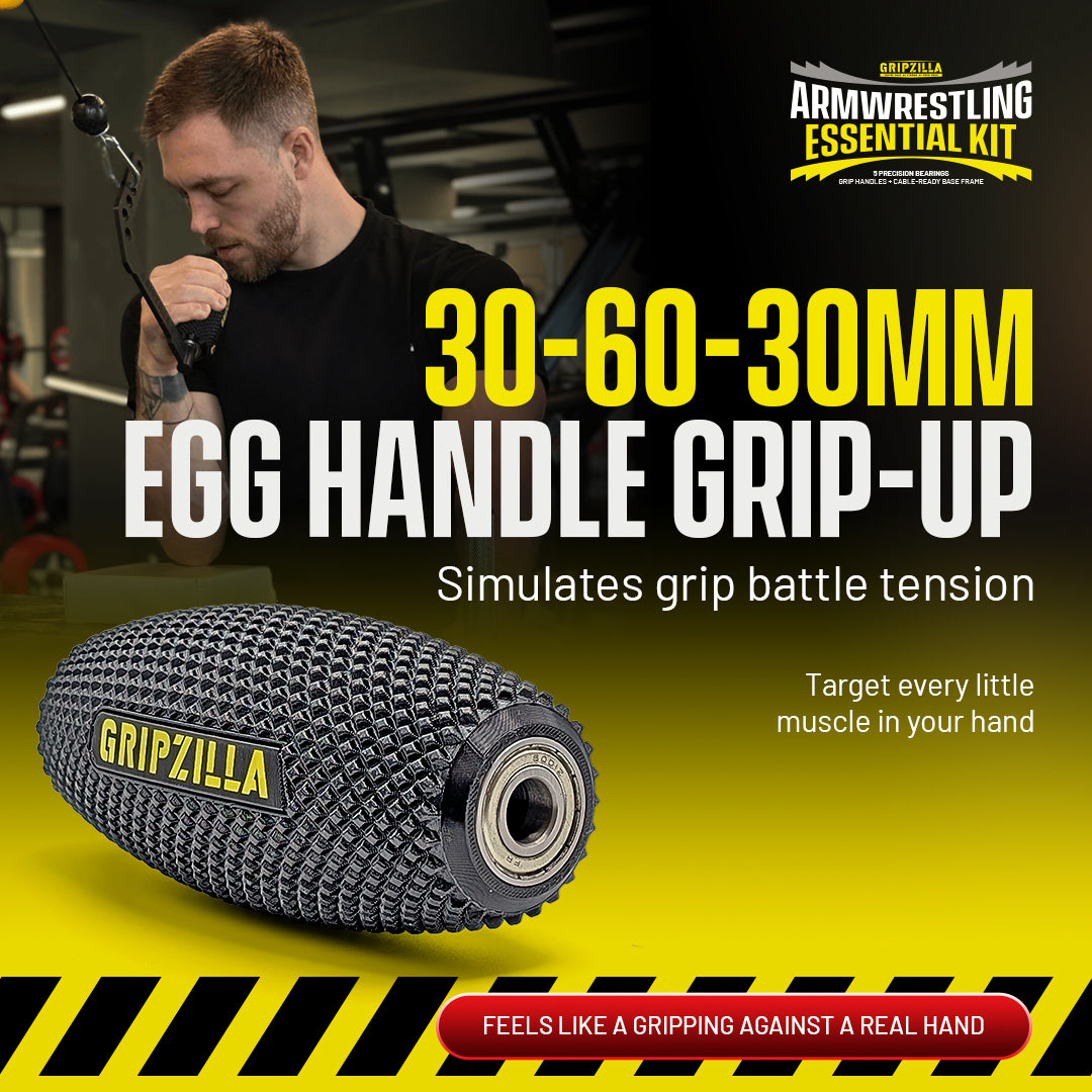 Gripzilla Arm Wrestling Training Kit for Solo Practice