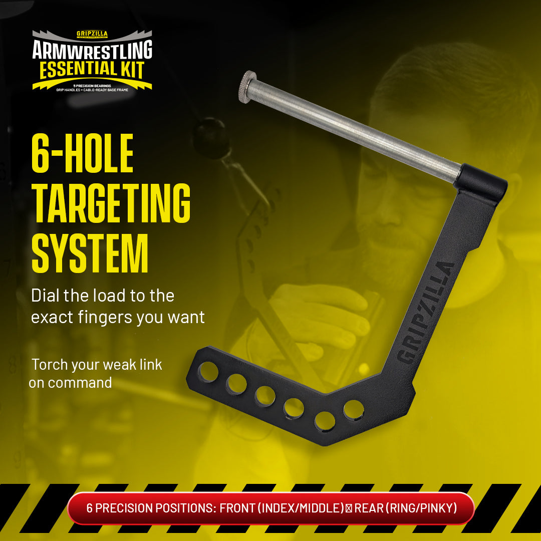 Gripzilla Arm Wrestling Training Kit for Solo Practice