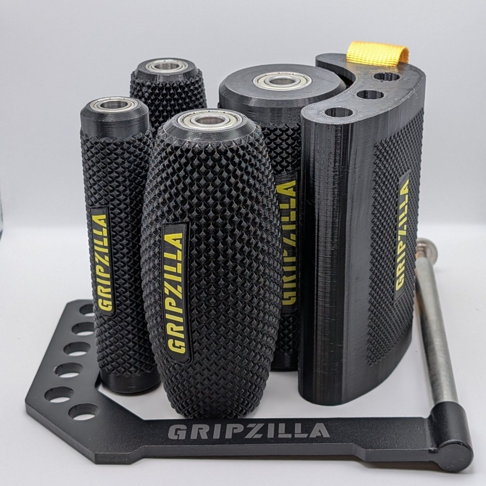 Armwrestling Essential Kit - Gripzilla - The Best Grip and Forearm Strength Exercises, Arm Wrestling Tools, Hand Grippers to Improve Grip Strength