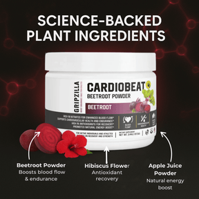 Beetroot Powder - Gripzilla - The Best Grip and Forearm Strength Exercises, Arm Wrestling Tools, Hand Grippers to Improve Grip Strength