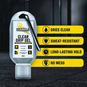 Clear Grip Gel - Gripzilla - The Best Grip and Forearm Strength Exercises, Arm Wrestling Tools, Hand Grippers to Improve Grip Strength