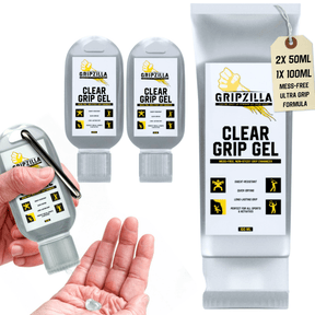 Clear Grip Gel - Gripzilla - The Best Grip and Forearm Strength Exercises, Arm Wrestling Tools, Hand Grippers to Improve Grip Strength