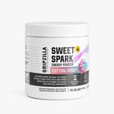 Energy Powder (Cotton Candy) - Gripzilla - The Best Grip and Forearm Strength Exercises, Arm Wrestling Tools, Hand Grippers to Improve Grip Strength