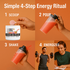 Energy Powder (Fruit Punch) - Gripzilla - The Best Grip and Forearm Strength Exercises, Arm Wrestling Tools, Hand Grippers to Improve Grip Strength