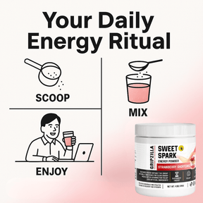 Energy Powder (Strawberry Shortcake) - Gripzilla - The Best Grip and Forearm Strength Exercises, Arm Wrestling Tools, Hand Grippers to Improve Grip Strength