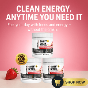 Energy Powder (Strawberry Shortcake) - Gripzilla - The Best Grip and Forearm Strength Exercises, Arm Wrestling Tools, Hand Grippers to Improve Grip Strength