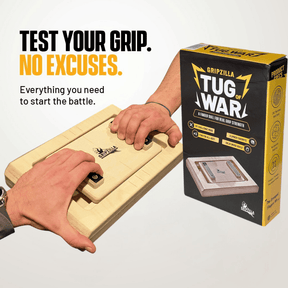 Gripzilla Tug of War Grip Challenge Tool - Gripzilla - The Best Grip and Forearm Strength Exercises, Arm Wrestling Tools, Hand Grippers to Improve Grip Strength