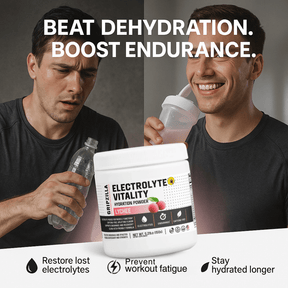 Hydration Powder (Lychee) - Gripzilla - The Best Grip and Forearm Strength Exercises, Arm Wrestling Tools, Hand Grippers to Improve Grip Strength