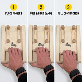 Iron Clutch — Thumb & Finger Grip Trainer - Gripzilla - The Best Grip and Forearm Strength Exercises, Arm Wrestling Tools, Hand Grippers to Improve Grip Strength