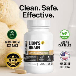 Lion's Mane Mushroom - Gripzilla - The Best Grip and Forearm Strength Exercises, Arm Wrestling Tools, Hand Grippers to Improve Grip Strength