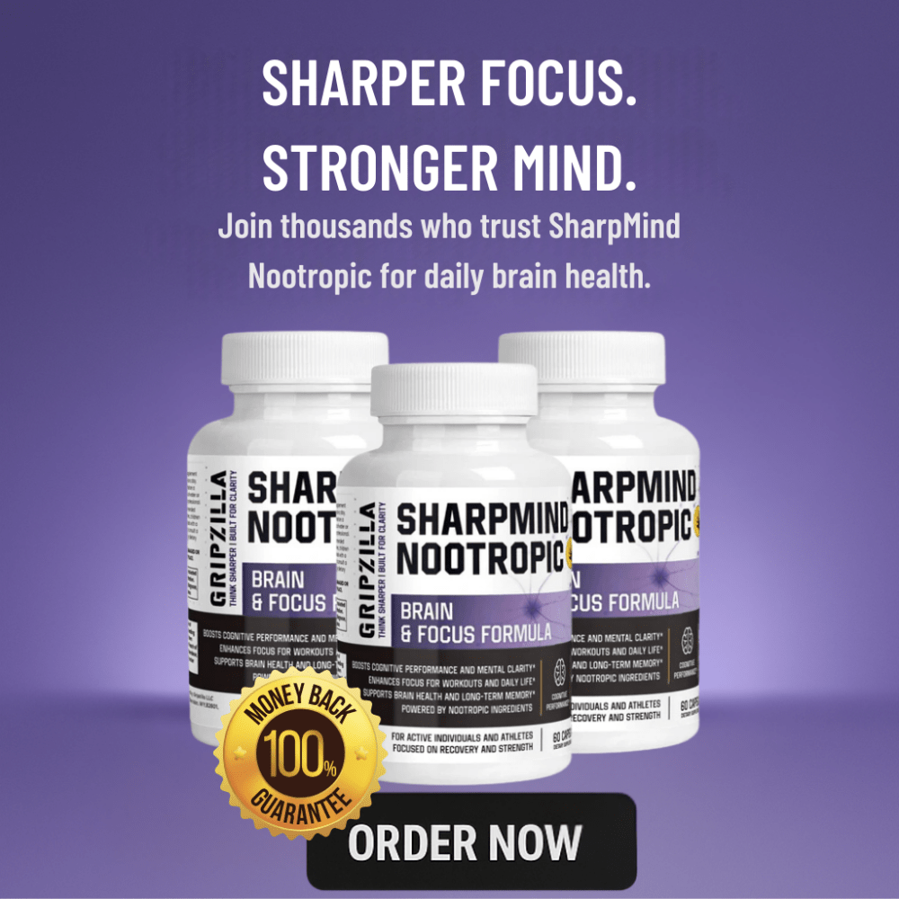 Nootropic Brain & Focus Formula - Gripzilla - The Best Grip and Forearm Strength Exercises, Arm Wrestling Tools, Hand Grippers to Improve Grip Strength