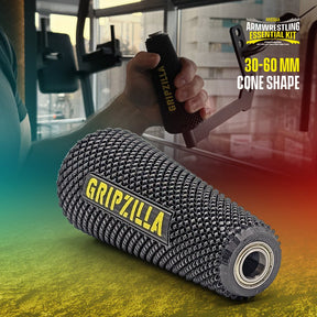 The Grip & Rip Bundle - Gripzilla - The Best Grip and Forearm Strength Exercises, Arm Wrestling Tools, Hand Grippers to Improve Grip Strength