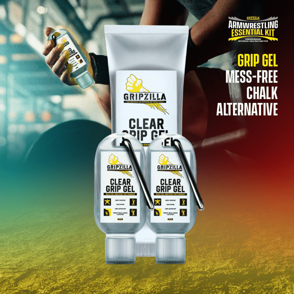 The Grip & Rip Bundle - Gripzilla - The Best Grip and Forearm Strength Exercises, Arm Wrestling Tools, Hand Grippers to Improve Grip Strength