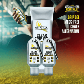 The Grip & Rip Bundle - Gripzilla - The Best Grip and Forearm Strength Exercises, Arm Wrestling Tools, Hand Grippers to Improve Grip Strength