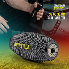 The Grip & Rip Bundle - Gripzilla - The Best Grip and Forearm Strength Exercises, Arm Wrestling Tools, Hand Grippers to Improve Grip Strength