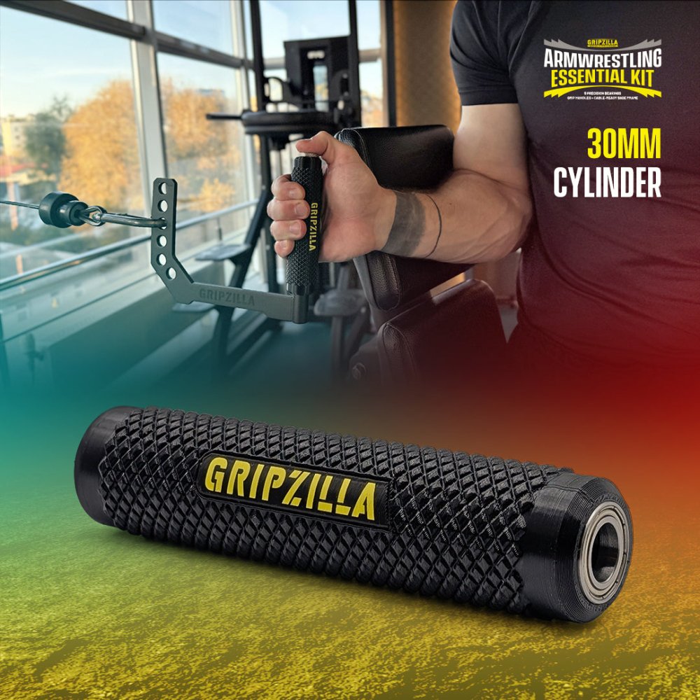 The Grip & Rip Bundle - Gripzilla - The Best Grip and Forearm Strength Exercises, Arm Wrestling Tools, Hand Grippers to Improve Grip Strength