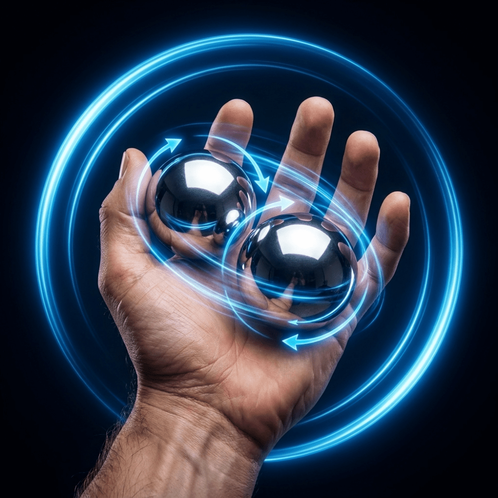Titan Balls - Gripzilla - The Best Grip and Forearm Strength Exercises, Arm Wrestling Tools, Hand Grippers to Improve Grip Strength
