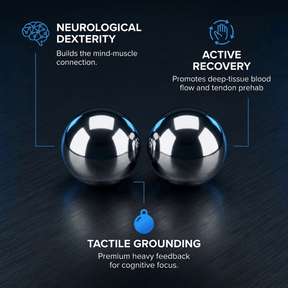 Titan Balls - Gripzilla - The Best Grip and Forearm Strength Exercises, Arm Wrestling Tools, Hand Grippers to Improve Grip Strength