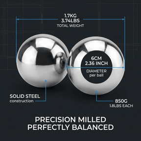 Titan Balls - Gripzilla - The Best Grip and Forearm Strength Exercises, Arm Wrestling Tools, Hand Grippers to Improve Grip Strength