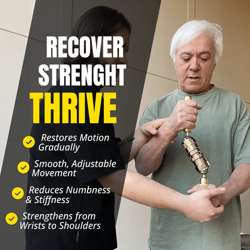 Tornado - The Most Powerful Grip and Forearm Builder - Gripzilla - The Best Grip and Forearm Strength Exercises, Arm Wrestling Tools, Hand Grippers to Improve Grip Strength