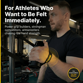 Wrist Cupping Handle – 80mm - Gripzilla - The Best Grip and Forearm Strength Exercises, Arm Wrestling Tools, Hand Grippers to Improve Grip Strength