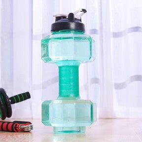 Dumbbell Water Bottle (2.2L) - Gripzilla - The Best Grip and Forearm Strength Exercises, Arm Wrestling Tools, Hand Grippers to Improve Grip Strength