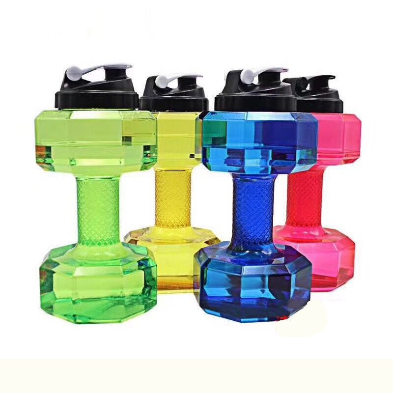 Dumbbell Water Bottle (2.2L) - Gripzilla - The Best Grip and Forearm Strength Exercises, Arm Wrestling Tools, Hand Grippers to Improve Grip Strength