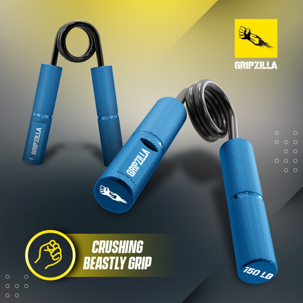 Gripzilla 'BIG BOY" Individual Gripper - 150LB [USA Only] - Gripzilla - The Best Grip and Forearm Strength Exercises, Arm Wrestling Tools, Hand Grippers to Improve Grip Strength