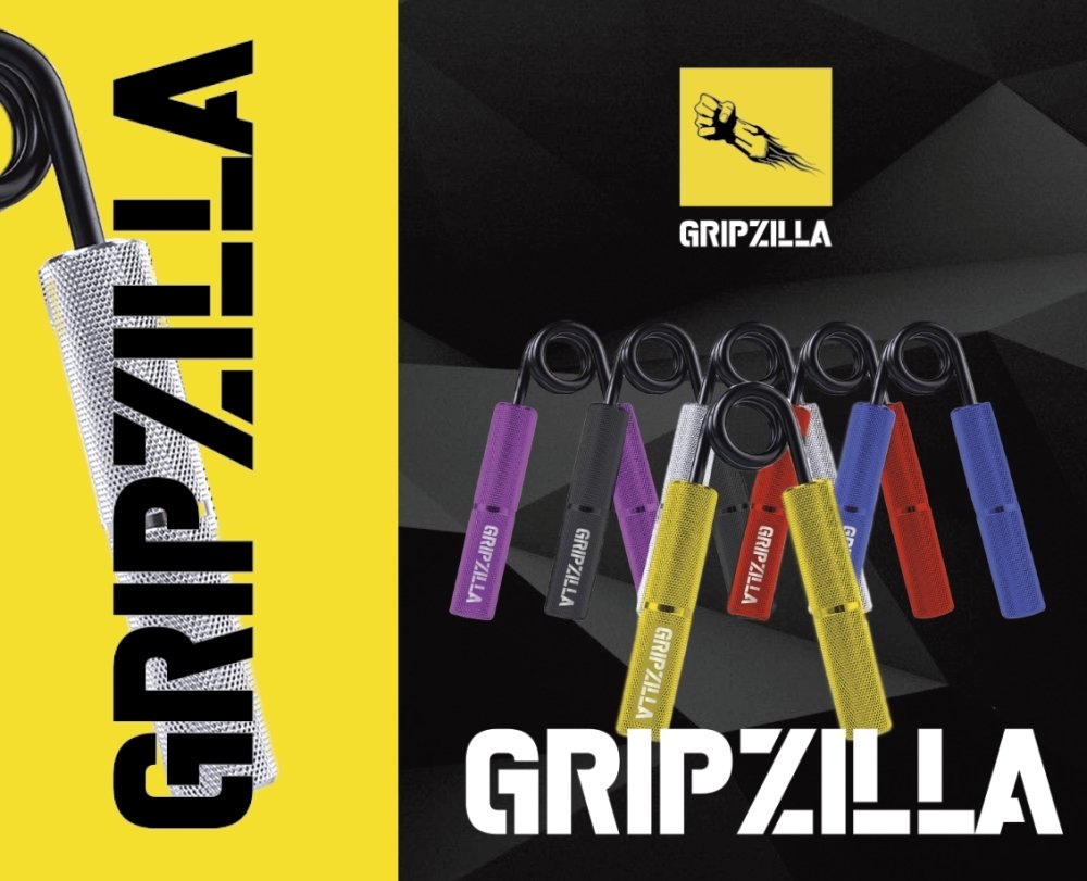 Gripzilla Ultimatum (Grip Strength Building 6pc Kit) - Gripzilla - The Best Grip and Forearm Strength Exercises, Arm Wrestling Tools, Hand Grippers to Improve Grip Strength