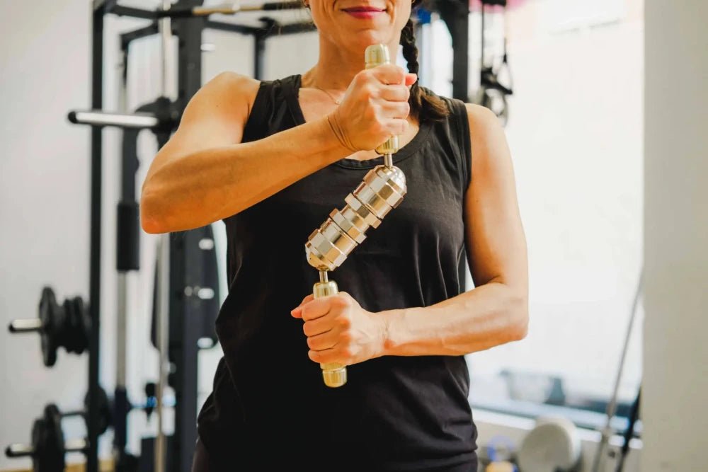 Female user with Gripzilla Tornado